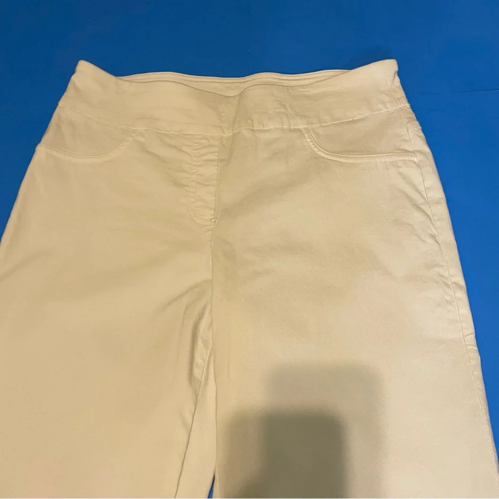 56. Ruby Rd. White Wide-Leg Pants - Picture 3 of 7